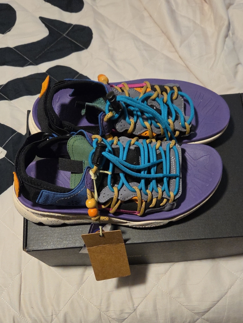 NWT Flower Mountain Puma Punku Sport Sandal in Anthracite